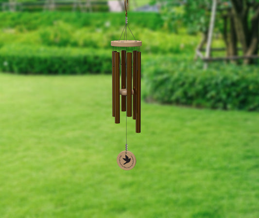 Memorial Wind Chime with Bronze Finish (81cm)