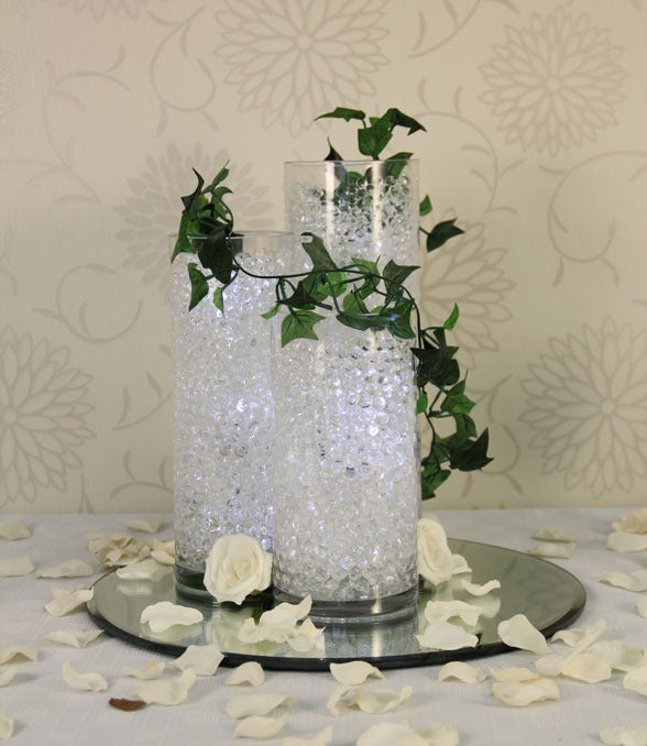 Glass Cylinder Vase (20cm x 10cm)