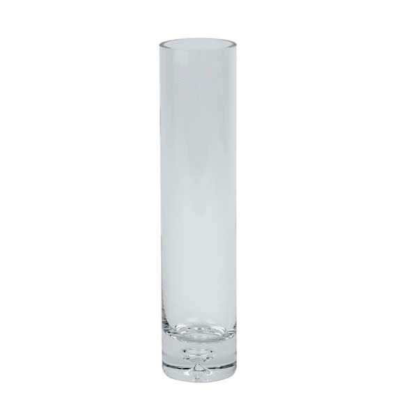 Cylinder Bud Vase with Bubble