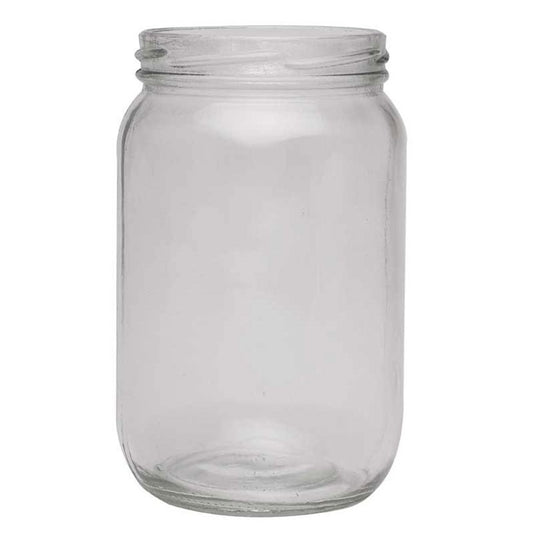 Glass Jam Jar (15cm)