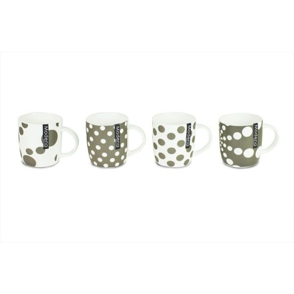 New Bone China Polka Design Mug